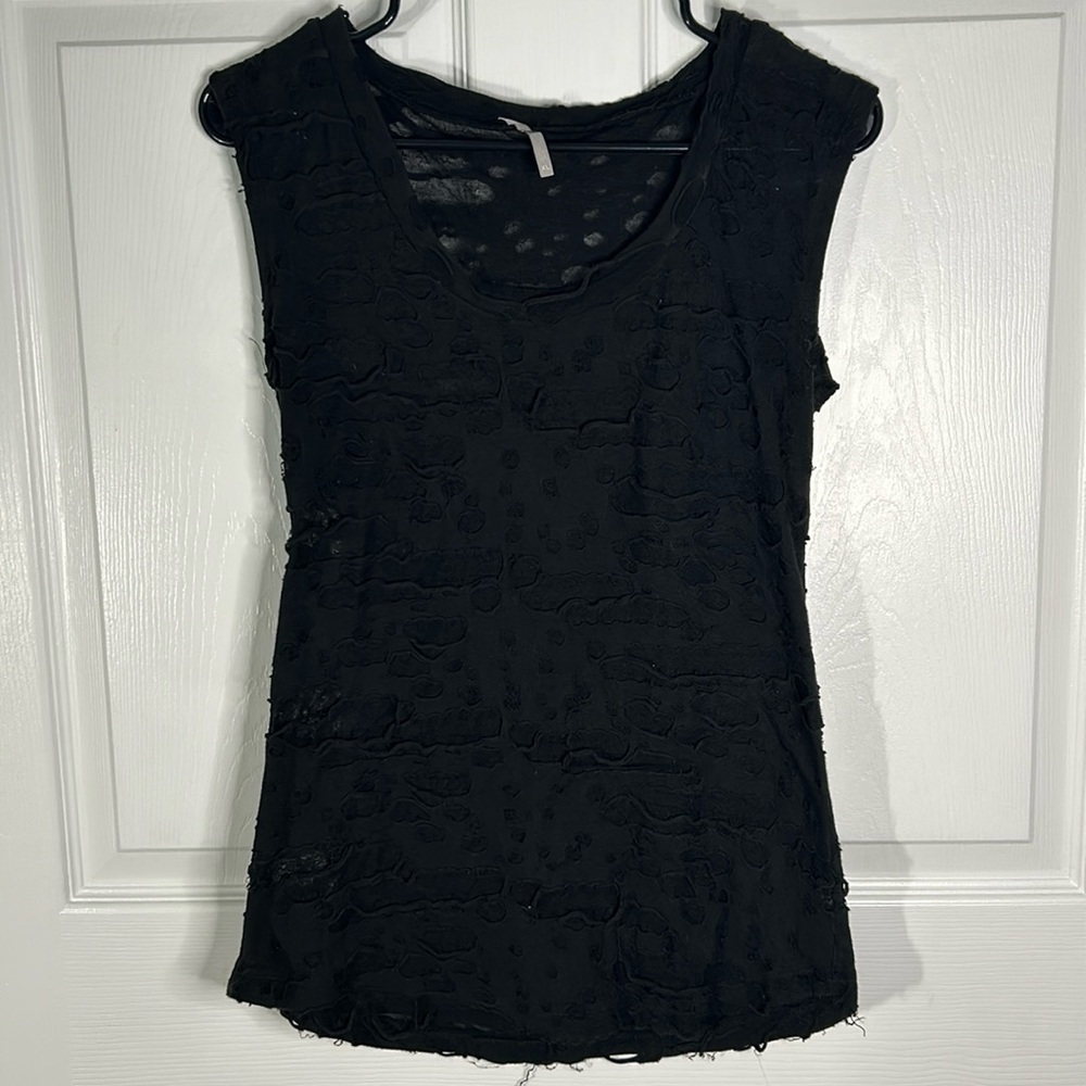 Torn/Tattered Black Top